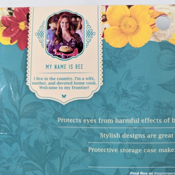 The Pioneer Woman Blue Light Screen Protection Glasses with Protective Case - Picture 7 of 9